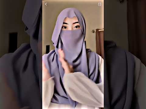 viral tiktok hijab bercadar slowmo dj dalinda
