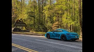 Driving a 718 Cayman GTS on Foothill Parkway