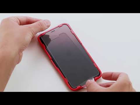 InvisibleShield Glass+ VisionGuard iPhoneX Install