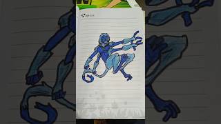 Ben 10 Spider Monkey Evolution Drawing #art #ben10 #shorts