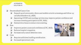 HAUU-652 Week 3 Assignment: COVID-19 Related Delays in Cancer Care