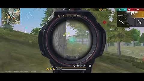 fastest double sniper tips and tricks with handcam tutorial free fire awm and m82b sniper tips