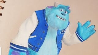 Drawing Sully || Monsters Inc.