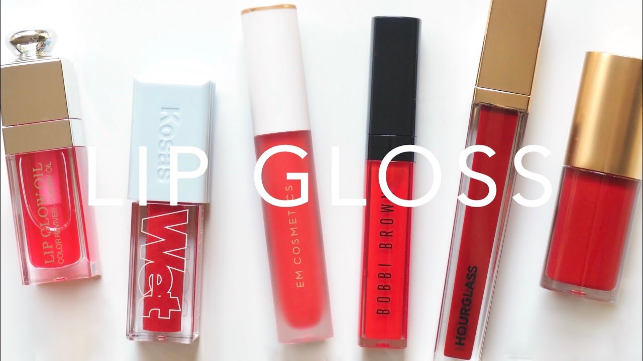 red lips gloss > Purchase - 55%