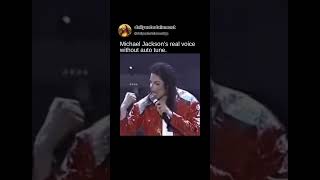 Michael Jackson real voice | Michael Jackson voice without autotune |