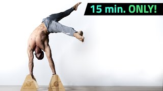 15 Minute DAILY Handstand Routine (All Levels)