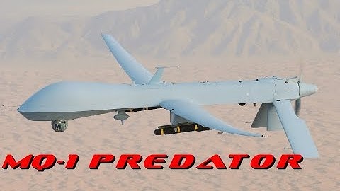 MQ-1 Predator Unmanned combat aerial vehicle