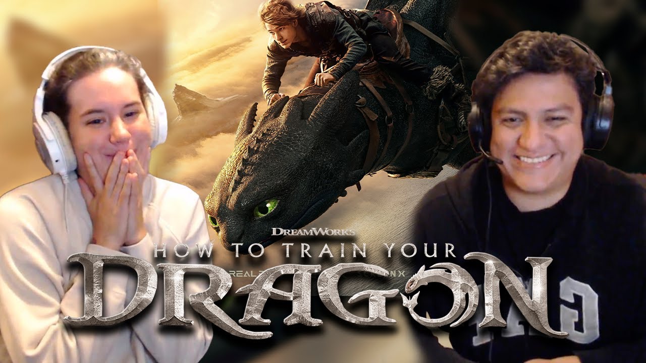 How To Train Your Dragon | Official Trailer Reaction