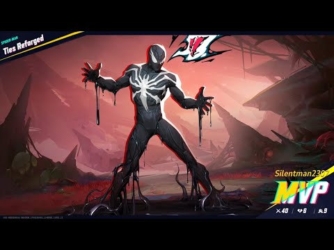 Marvel Rivals Pt69 | Spider-Man Gameplay | Black Suit Skin/Spray/Emote ...