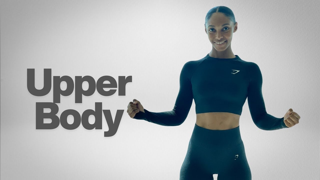 20 min Dumbbell Upper Body with Standing Abs at home | Strengthen & Tone Muscle