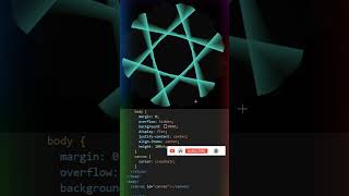 ✨ Mind-Blowing Interactive Kaleidoscope Animation | HTML CSS JavaScript #shorts #htmlcssjavascript