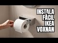Cómo Instalar el Portarrollos IKEA VOXNAN (Paso a Paso)