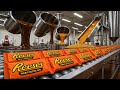 Cómo se PRODUCE el CLÁSICO REESE’S de MANTEQUILLA de MANÍ 🏭 | Dentro de la Mega Fábrica