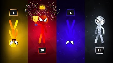 Stickman Party 1 2 3 4 Player Gameplay Satisfying MINIGAMES Walkthrough UPDATED Android ios part 126