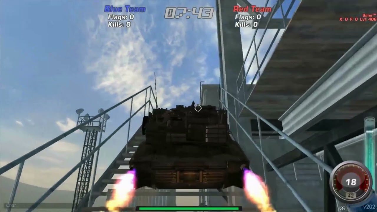 TankOff - Jump from space back to map