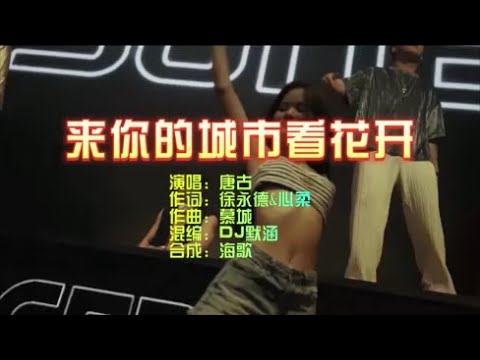 唐古 《来你的城市看花开》DJ默涵版 KTV 导唱字幕 （备有伴奏视频）