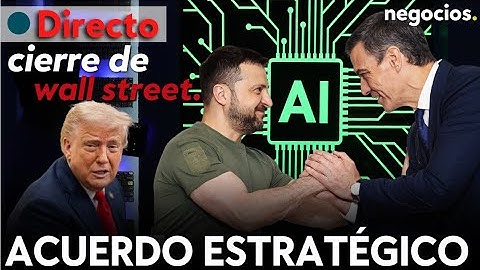 CIERRE DE WALL STREET: La IA hunde al mercado, el plan de Trump en la ONU y el pacto de Zelenski
