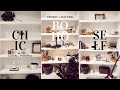 INTENTIONAL INTERIOR DESIGN | 3 bookshelf decor ideas