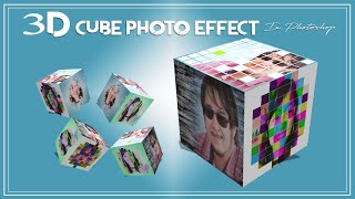 3D CUBE PHOTO MANIPULATION IN PHOTOSHOP screenshot 2