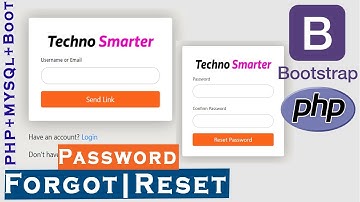 Forgot password and password reset forms using PHP and MYSQL database | PHP in Hindi