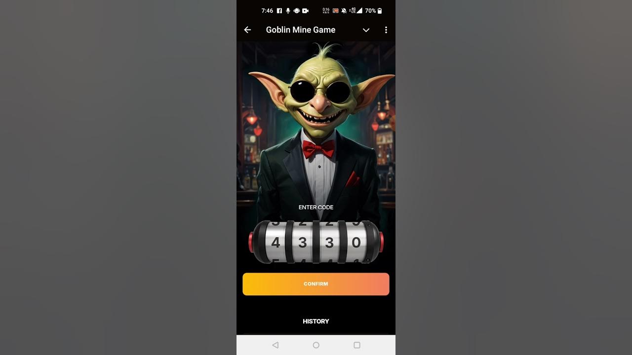 Goblin mini game. Goblin mini game