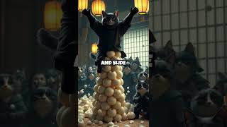 Ninja Cat Fails: Samurai Cats’ Hilarious Rooftop Showdown! 🐱🥷