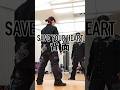 Snow Man 'SAVE YOUR HEART' ダンス 背面 Dance Practice Back View