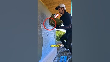 Most Satisfying Wall Plastering Technique Ever Smooth Cement Rendering with Professional Trowel Tool