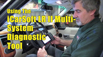 Using The iCarSoft LR II Multi-System Diagnostic Tool | Atlantic British Presents