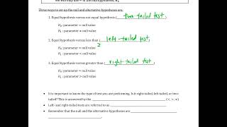 DC Stats Notes 9 1