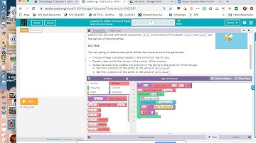 Lesson 13:Bubbles 7 and 8 Mouse Input HELP VIDEO