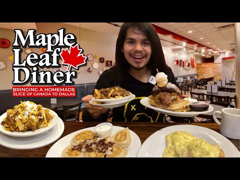 The Famous Canadian Diner in Dallas Maple Leaf Diner