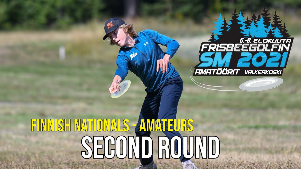lcgm8 Disc Golf Finnish amateurs championship round 2 YouTube
