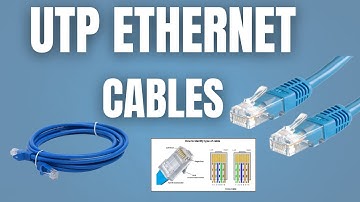 UTP Ethernet Cables Types | CAT 5,5e,6 | Data Cabling | UTP vs STP | Straight vs Crossover