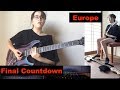 Rocksmith - The Final Countdown - #Europe - guitar + foot bass!