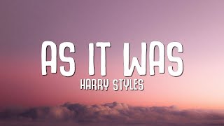 Harry Styles As It Was