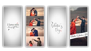 ?Trending 1Photo Valentines Day  Video Editing in Alight Motion Instagram trending  Video Editi