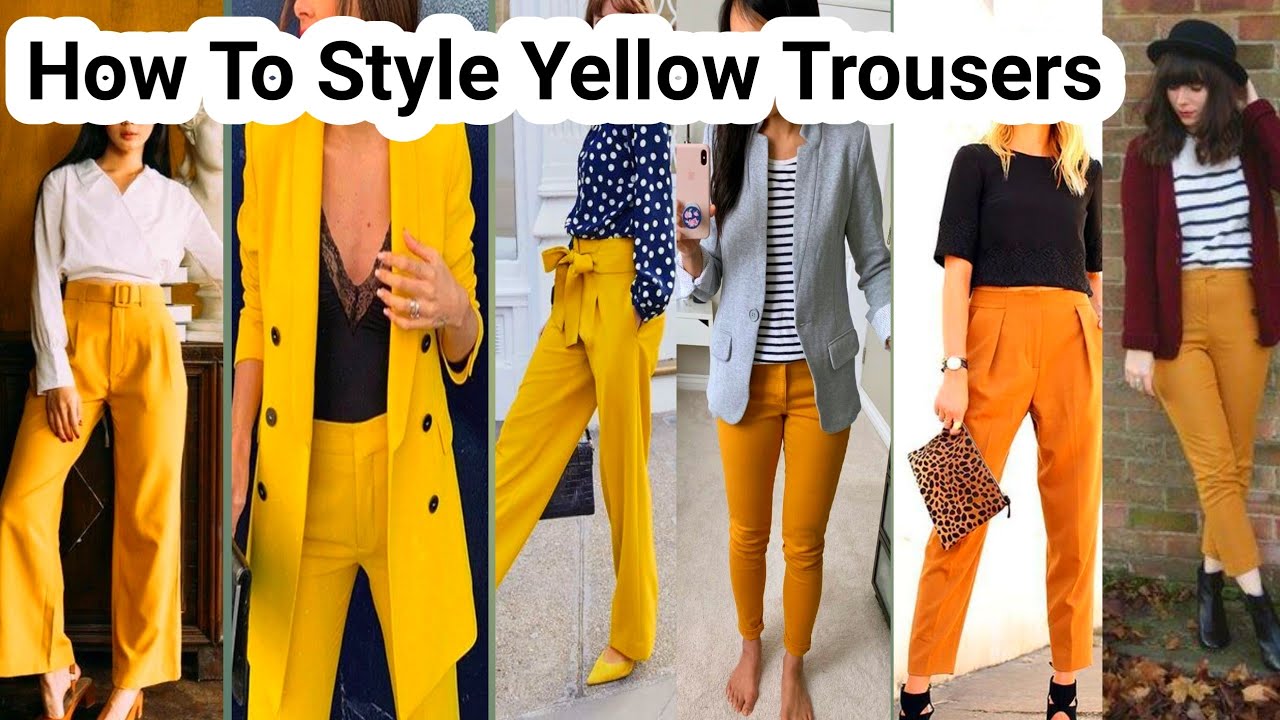 Yellow Pants Office Outfit - Dreaming Loud