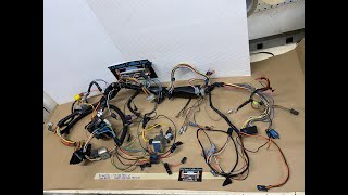 76 Cadillac Deville Complete Under Dash Wire Harness Wfuse Block Panel 43K Mi.