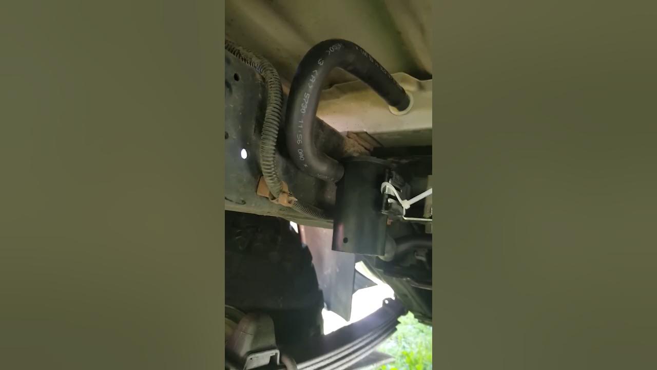 NISSAN TITAN (2005 Nissan Titan Canister Evap Filter Installation