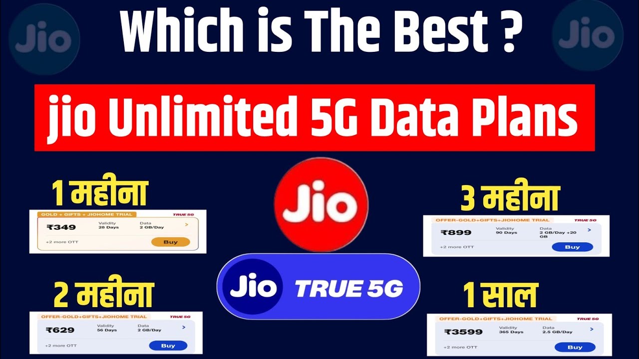 jio unlimited 5g recharge plan|5g recharge plan jio|Best plan for jio 5G|which is The best plan|Trj