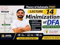 Minimization of DFA Using Myhill Nerode Theorem | TOC Lecture : 14
