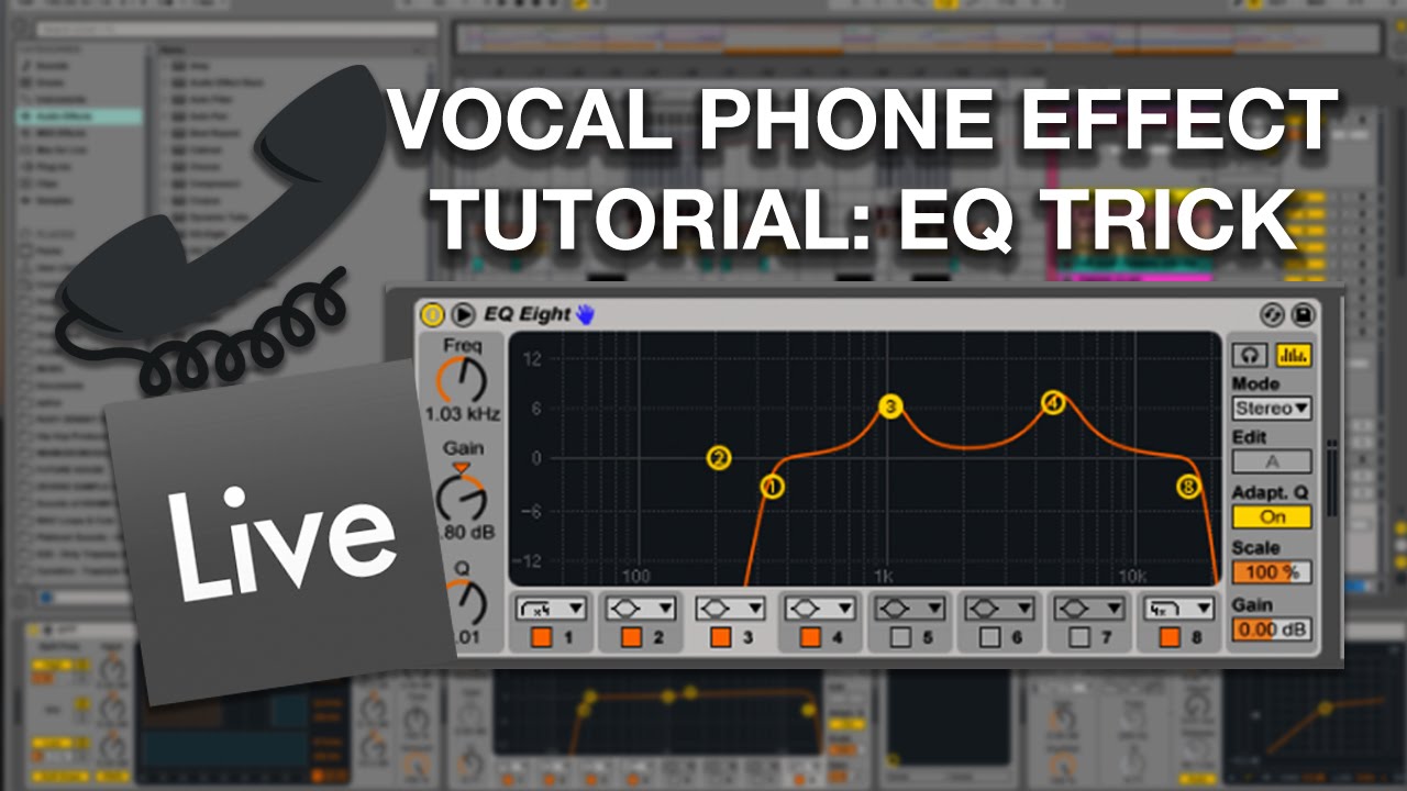Tutorial Tuesday w/ ZevenX Vocal Phone Effect (EQ Trick) YouTube