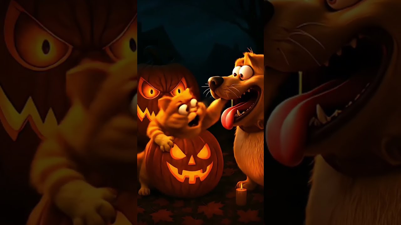  Halloween Spooky Aivideo Funnycat Funnyvideo Funnydog