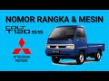 Nomor Rangka &amp; Nomor Mesin || Mits T120ss tahun 2013