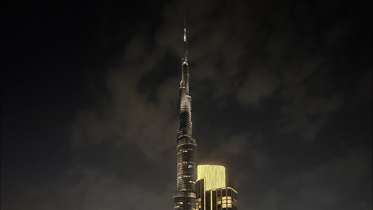 Live: Night Rehearsals of Dubai Fountain & Burj Khalifa 🎇 | Countdown to New Year