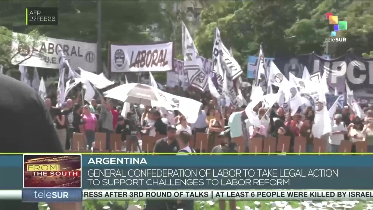 Argentina, General Confederation of Labor to take legal action to support challenges to labor reform