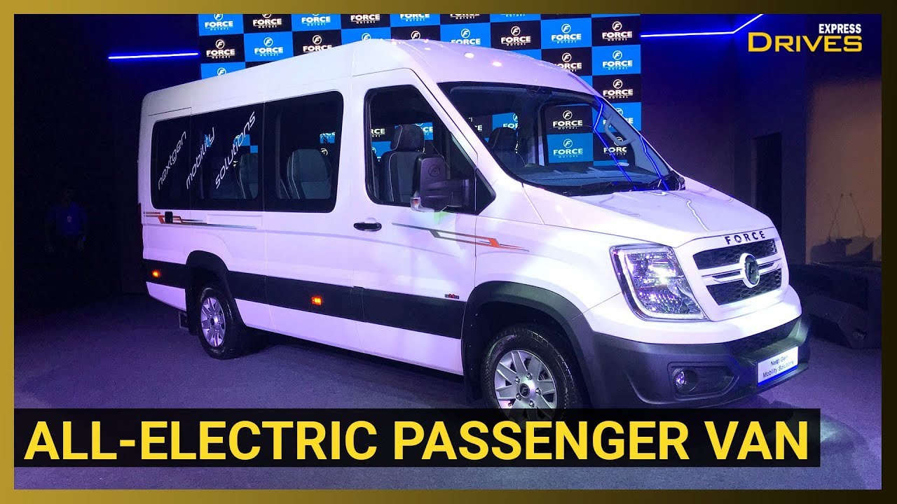 Force Motors T1N electric van first 