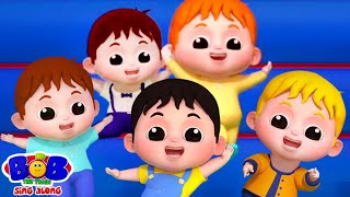 Five Little Babies, Number Song And Kids Learning Videos By Bob