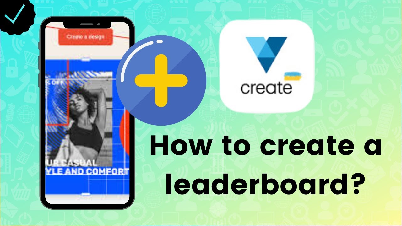 How to create a leaderboard on VistaCreate? - YouTube